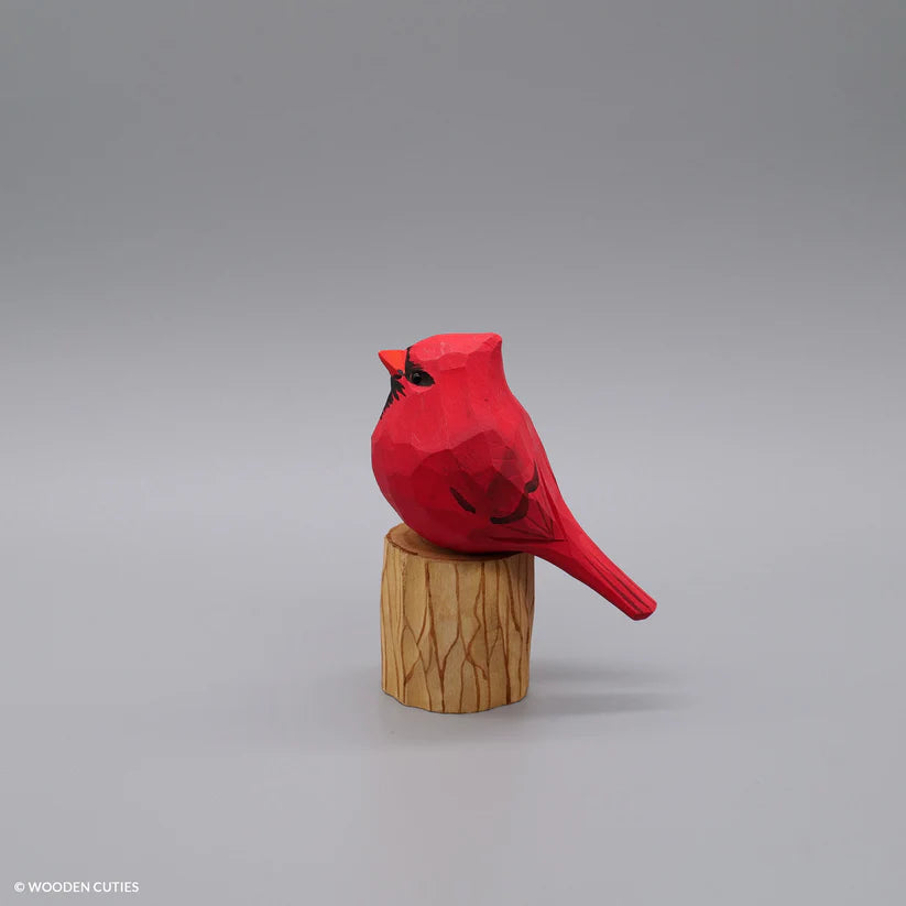 Male Cardinal + Stand