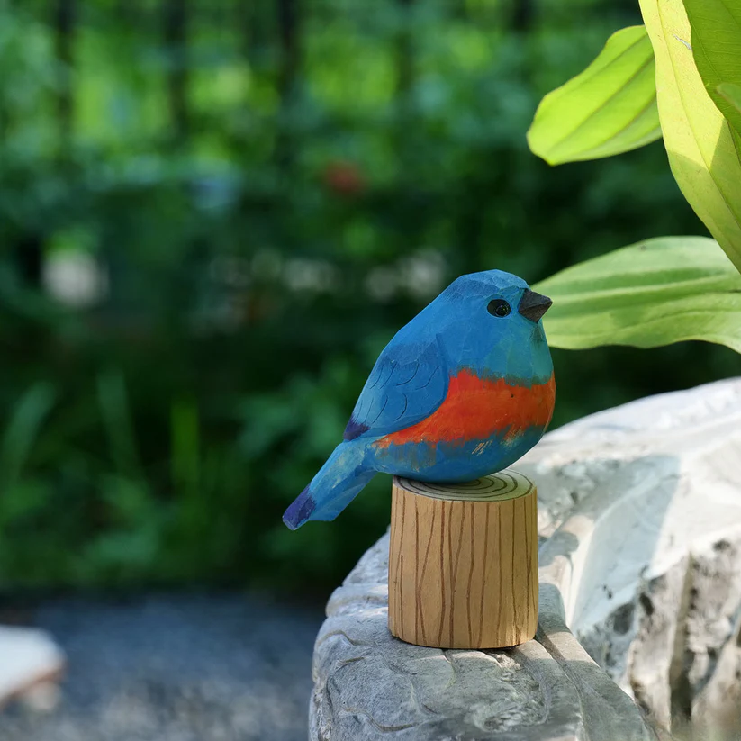 Eastern Bluebird + Stand