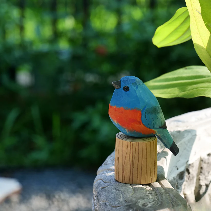 Eastern Bluebird + Stand