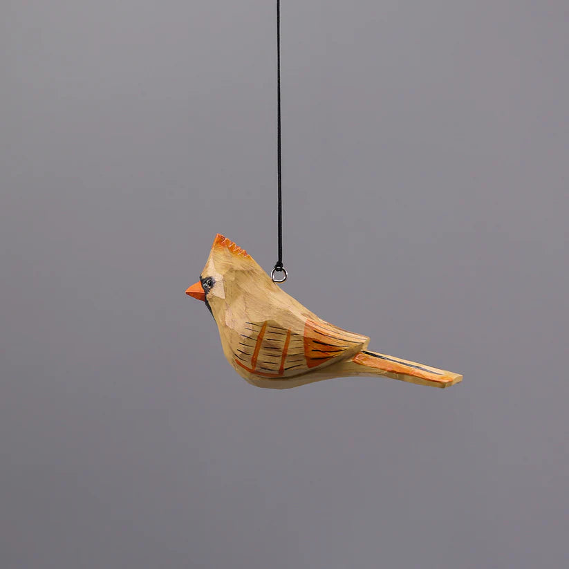 Female Cardinal Ornament