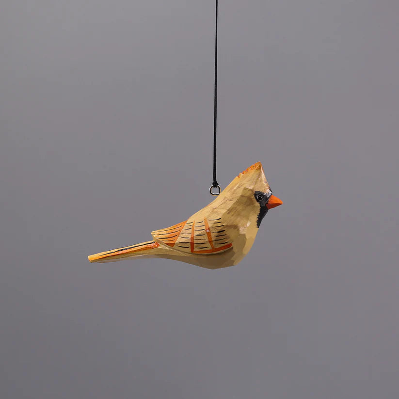 Female Cardinal Ornament